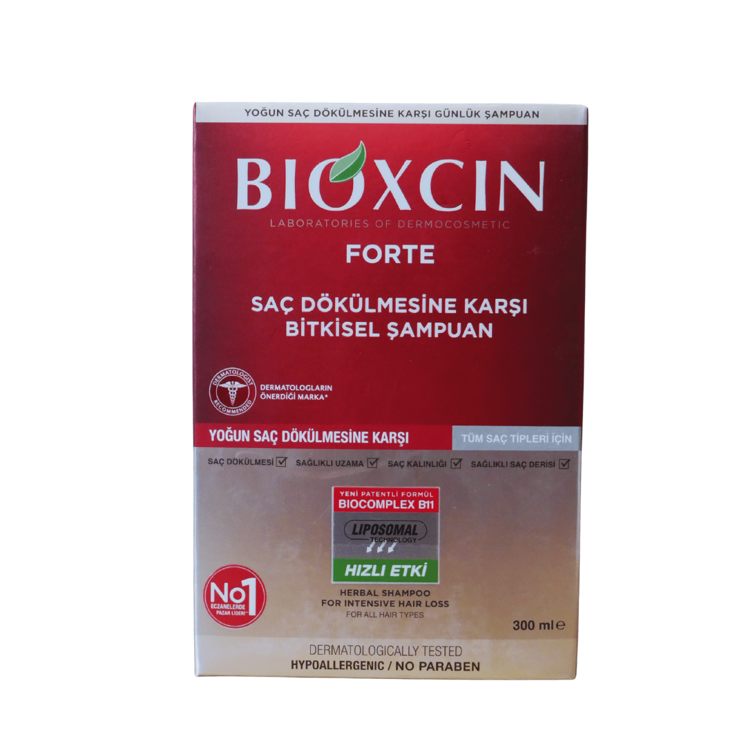 Bioxcin Forte Herbal Shampoo For Intensive Hair Loss