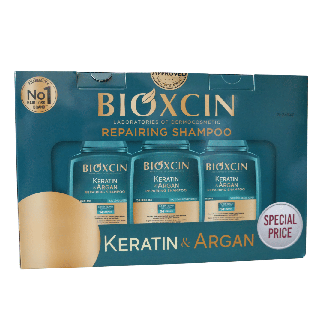 Bioxcin Repairing Shampoo with Keratin and Argan