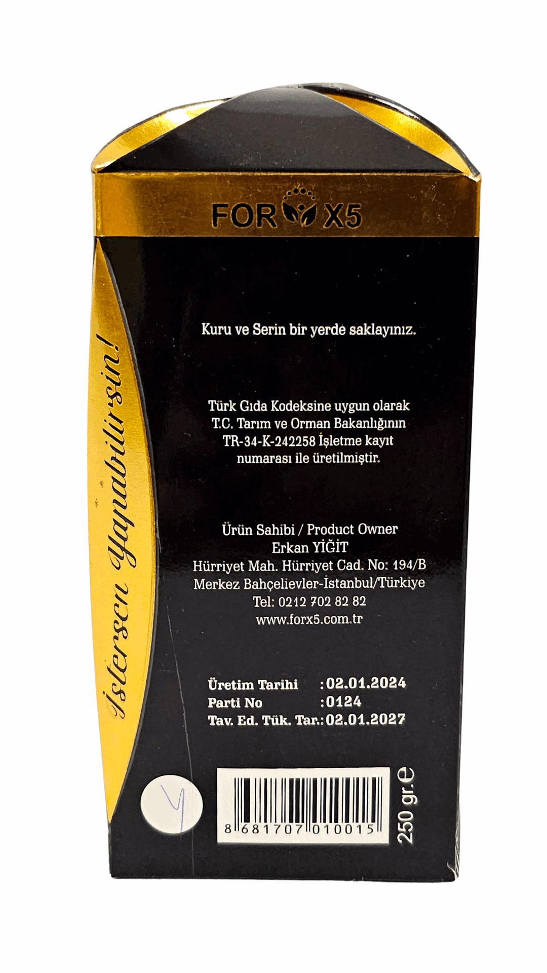 FORX5 Iron Tea Herbal Drink For Permanent Weight Loss Effect