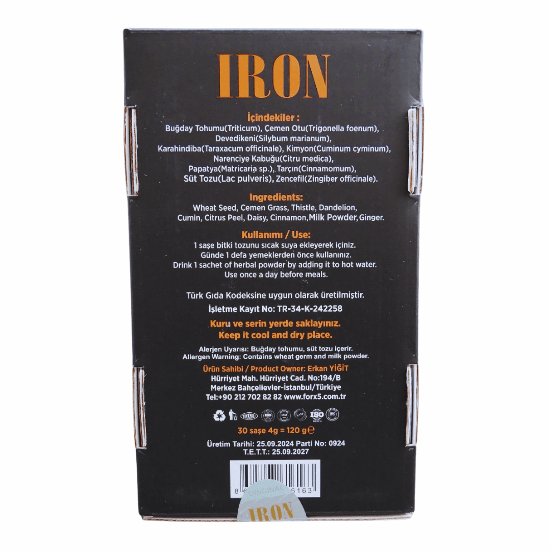 IRON MAGIC MILK – Natural Weight Gain Formula