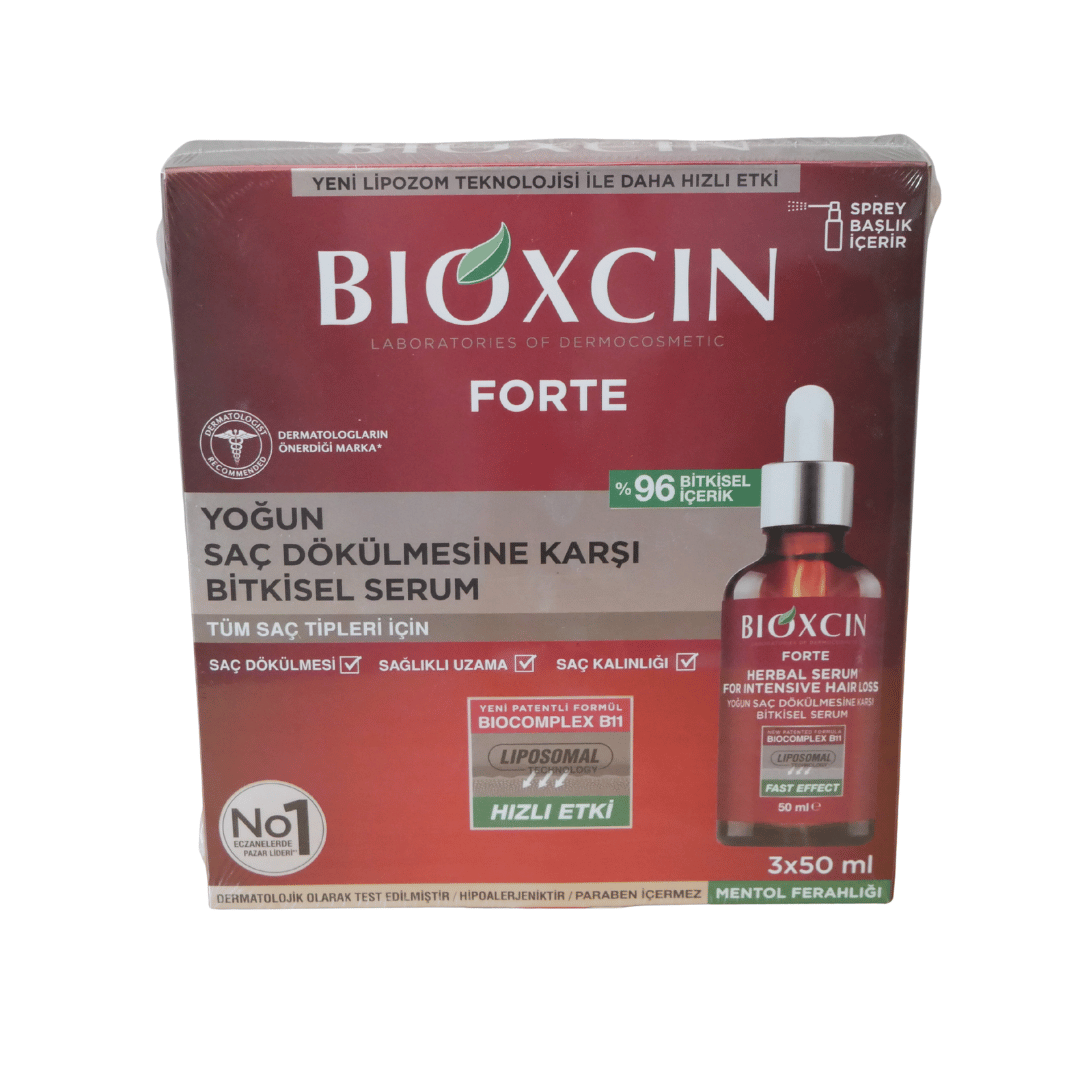 Bioxcin Forte Herbal Hair Serum for Intensive Hair Loss
