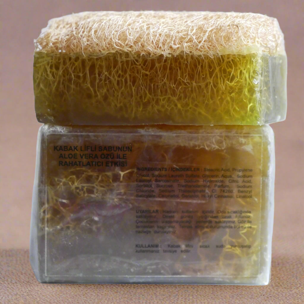 Özlem Üçgül Beauty Honey Soap and Goat Milk with Pumpkin Fibres