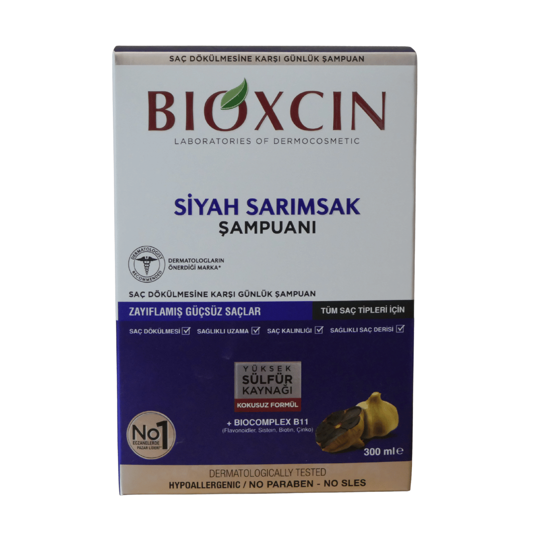 Bioxcin Black Garlic Shampoo