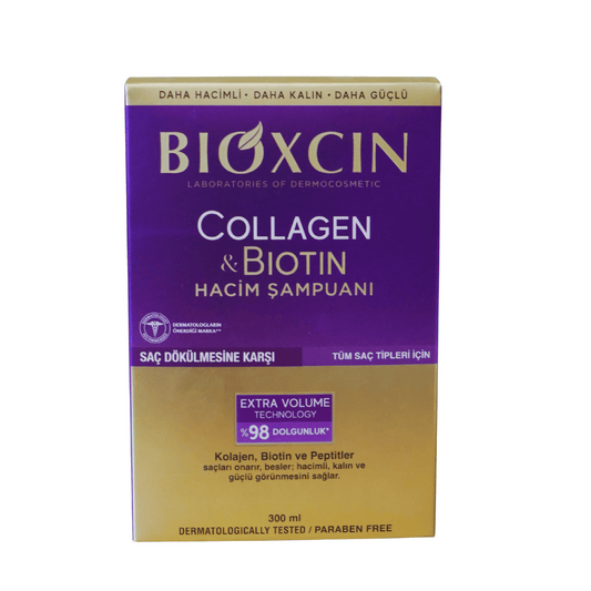 Bioxcin Collagen Biotin Volume Shampoo Anti-Hair Loss