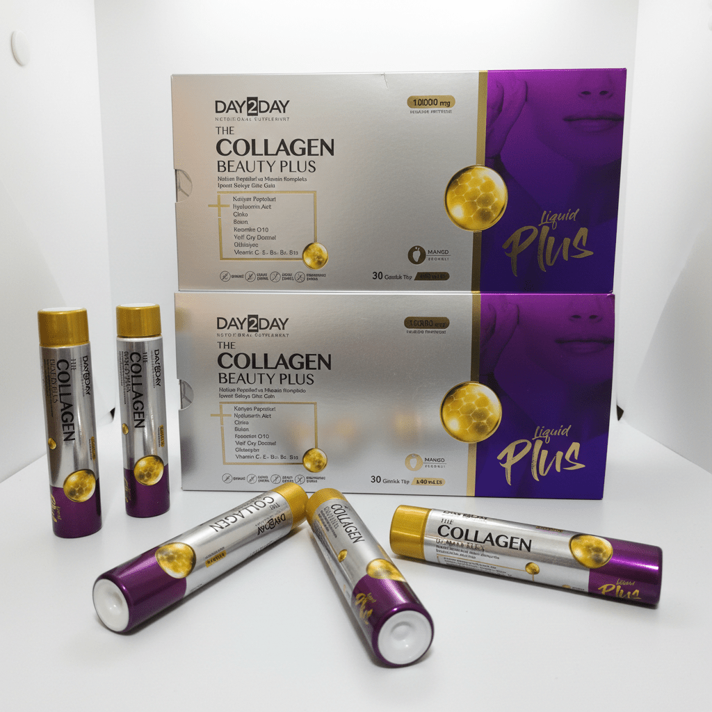 Day2Day 10,000mg liquid collagen supplement tubes mango UK