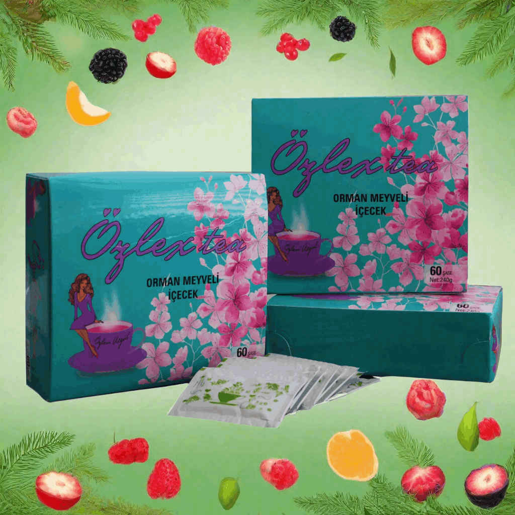 Detox Ozlex Slimming Tea with Forest Fruits Flavour