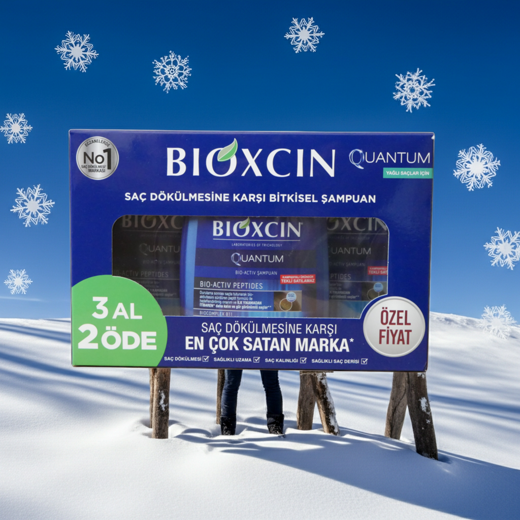 Bioxcin Quantum Bio-Activ Volume Shampoo (Pack of 3)